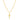 small dainty gold cross necklace for women