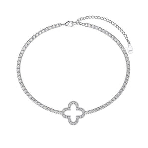 Sliver Clover Bracelet