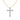 gold cross necklace for woman