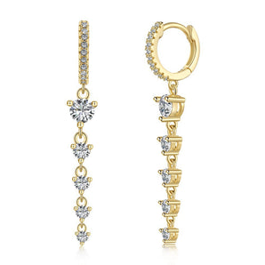 Augustine Drops Hood Earrings gold 