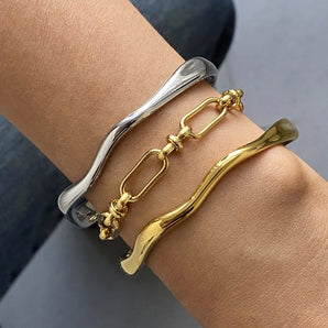 Nemesis Gold Bracelet